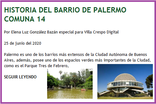 HISTORIA DE PALERMO